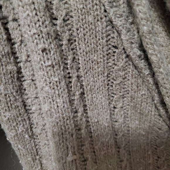 Anthropologie Wool Sweater Open Cardigan Sleeping on Snow S - Picture 6 of 8